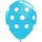 JAM Paper 12" Polka Dot Latex Party Balloons, 12ct.